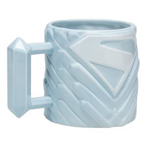 Paladone Tasse en forme de Superman Fortress of Solitude, sous licence officielle DC Comics 650 ml, tasse &agrave; caf&eacute; surdimensionn&eacute;e pour le th&eacute;, le chocolat chaud et plus encore, cadeau de super-h&eacute;ros