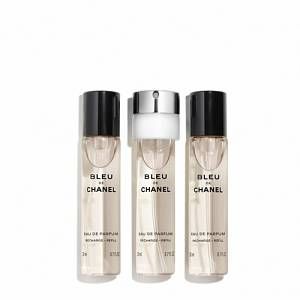 Chanel Bleu de Chanel - Eau de parfum pour homme - 3 x 20 ml (Recharges)