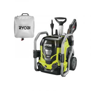 Ryobi Pack Nettoyeur haute pression Brushless 36V - sans batterie ni chargeur RPW36120HI - Poche à eau 20L RAC717