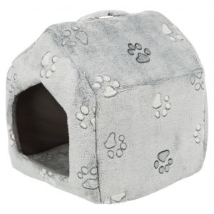 Image de Trixie Lit cachette animaux de compagnie Nando 40x45x40 cm Gris clair