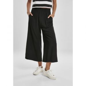 Urban classics Pantalons Femme Wide Viscose Culotte XS noir