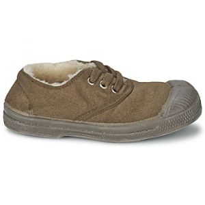 Bensimon Baskets basses enfant TENNIS FOURREES - Couleur 31,32 - Taille Marron