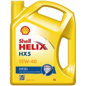 Shell Huile moteur Helix HX5 15W40 Diesel 5 L