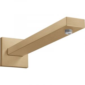 Hansgrohe Bras de douche Square M 1/2' 389mm, Bronze brossé (27694140)
