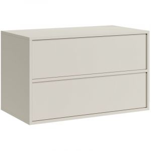 Badplaats Meuble sous lavabo Mali 80 x 46 cm - Cashmere - Meubl