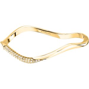 Morellato Bracelet Massif Ondulé Avec Cristaux Design Sayp19 - Diamètre : 5,6 Cm
