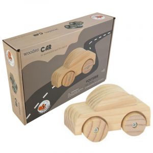 Egmont Toys Voiture en bois à monter et à peind