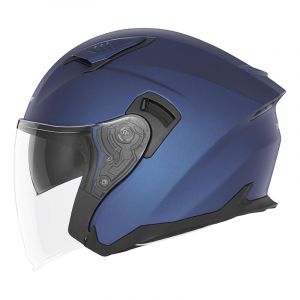 Nox Casque jet N130 bleu mat- XS