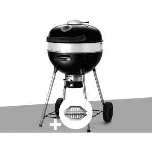 Image de Napoleon Barbecue &agrave; charbon Charcoal Kettle Pro 57 cm + Lot de 2 paniers &agrave; charbon pour barbecues &Oslash; 57cm