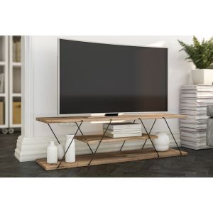 Concept-Usine Meuble TV design avec étagère HAMAR