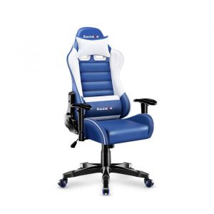 Chaise gaming Huzaro Ranger 6.0 ergonomique siège baquet acier noir bleu