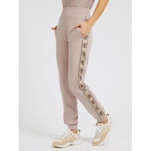 Guess PANTALON DE JOGGING BANDE LOGO Rose - Couleur Rose - Taille S