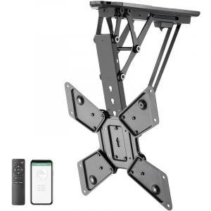 MyWALL My Wall HL43ML Support tv pour plafond avec télécommande, pivotable, inclinable 58,4 cm (23') - 139,7 cm (55') commande par application,
