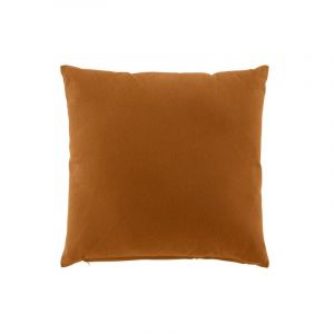 Douceur d'intérieur, Coussin Déhoussable (45 x 45 cm) Twily Camel, Coton / Polyester Recyclé
