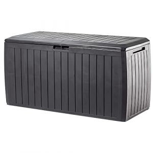 Kadax - Box de Jardin Terrasse Balcon 290L Marron