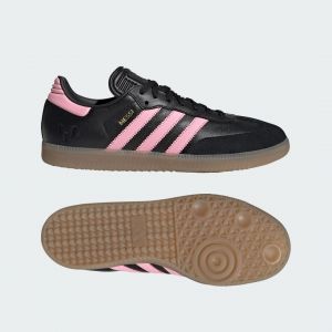 Adidas Samba Messi - Noir/Doré/Rose - Terrain futsal (IC), pointure 36⅔ - ['Noir'] - Taille 36⅔