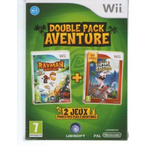 Double pack aventure Rayman Origins + Lapins Crétins : la Grosse Aventure [Wii]