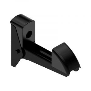 Store Menuiserie - Arrêt automatique, Noir, Aluminium, Ep.5 à 50, pour Volet battant