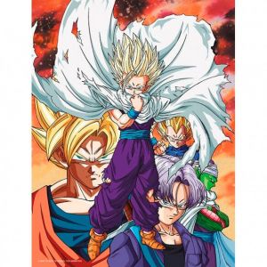 SD Toys Poster Dragon Ball Z Heroes VS Cell