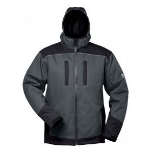 Elysee Blouson softshell Aouix, Taille M, gris/noir