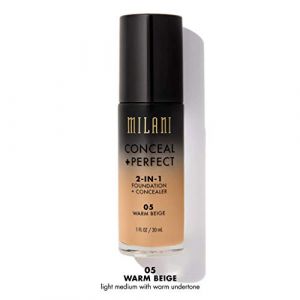 Milani Fond de teint Conceal+Perfect 2-en-1 - 05: Warm Beige - 30 ml