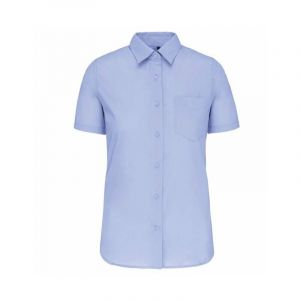 Kariban Judith > Chemise Manches Courtes Femme - Bright Sky, S, Femme