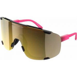 Image de Poc Lunettes devour fluorescent pink black violet gold mirror