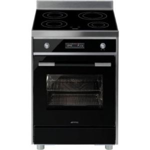 Smeg CLPI460N - Cuisinière induction 4 zones avec four électrique