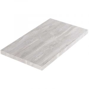 Kiamami Valentina &Eacute;tag&egrave;re De 80 Cm Pour Lavabo De Salle De Bain Avec Finition En Ciment