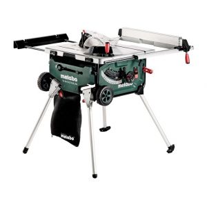 Metabo TS 36-18 LTX BL 254 Scie circulaire de table sans fil 18V, Avec socle et fonction trolley - 613025850