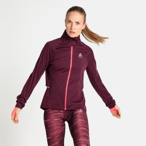 Image de Odlo Zeroweight Pro Warm Jacket Women, rouge S Vestes Running