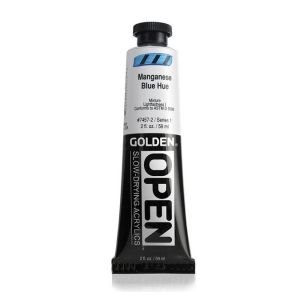 Golden Peinture acrylique Open séchage lent 60 ml 7275 Vert Phtalo (nuance Jaune) T 1