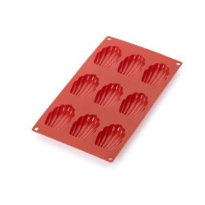 Lékué Moule en silicone pour 9 madeleines