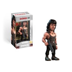 Minix Movies #110 - Rambo - Rambo III avec t-Shirt - Figurine à Collectionner 12 cm