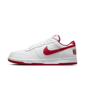 Nike Homme BIG Low Sneaker, Blanc Gym Rouge, 46 EU