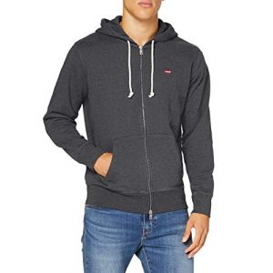Levi's New Original Zip Up XXL Charcoal Heather - Charcoal Heather - XXL
