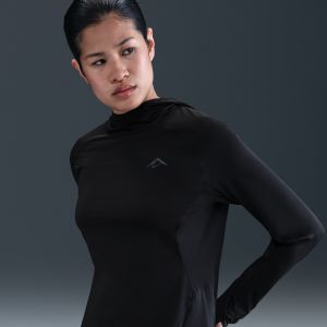 Nike Haut a capuche dri fit trail noir femme