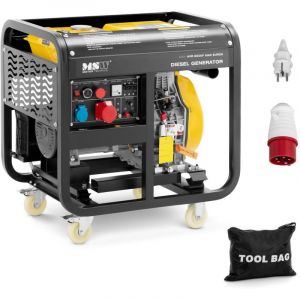 MSW Groupe électrogene diesel - 2830 / 8500 W - 30 L - 240/400 V - mobile - AVR - Euro 5