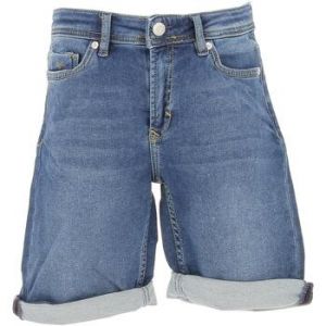 Short bermuda Kaporal Decox short jeans ex fripe jr Bleu moyen Taille : 12 ans