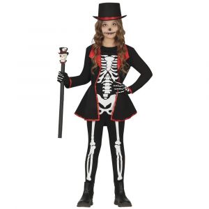 Déguisement Squelette Humain Dandy Fille