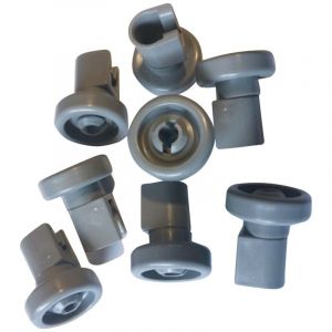 Electrolux Lot de 8 roulette panier sup (288167-31120) (50269970005) Lave-vaisselle ZANUSSI, FAURE, AEG, ZANKER