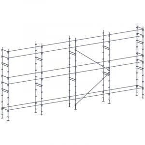 Image de Echafaudage façadier 78 m² lisses