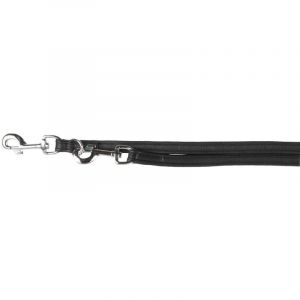 Trixie Active Comfort Laisse réglable Noir M-L 2 m