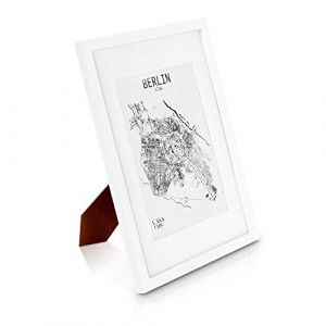 Cl ic by Casa Chic Cadre A3 en Bois M if P e Partout A4 Verre Acrylique Blanc