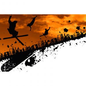 A.S. Creation Papier peint panoramique Freestyle DD114898 XXL 5 - 267 x 400 cm (4 pi&egrave;ces)