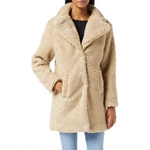 Urban classics Aux Femmes Parka Surdimensionn&eacute;e En Sherpa Urban Classic S White