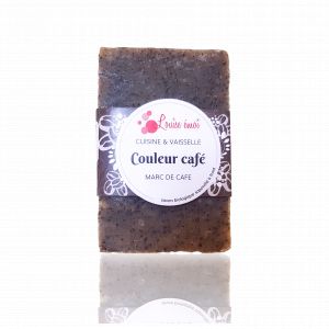 Louise émoi Savon Bio Artisanal Couleur Café - 100 g