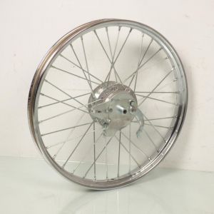 Jante roue arri&egrave;re &agrave; rayons 17x1.5 pouces pour mobylette MBK 50