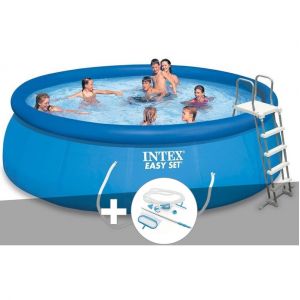 Image de Intex Kit piscine autoportée Easy Set 4,57 x 1,22 m + kit d'entretien