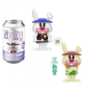 Funko Hana-Bardera Ricochet Rabbit Vinyl Soda with Collector Can